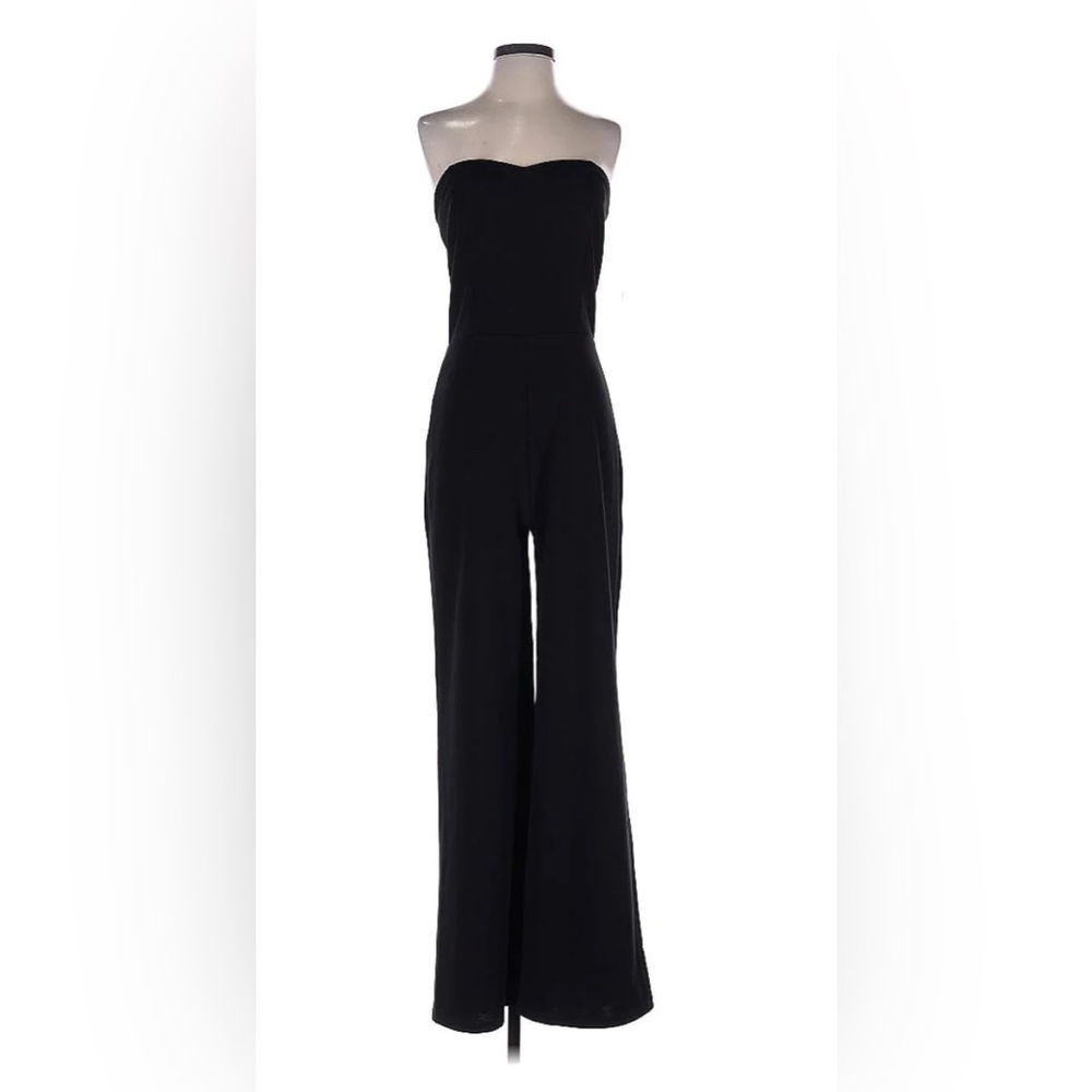 Lulu's Classic Black Jumpsuit XS
